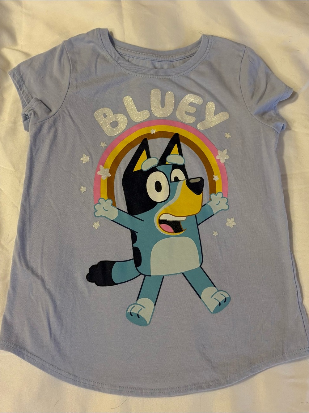 Light Purple "Bluey" Graphic Tee